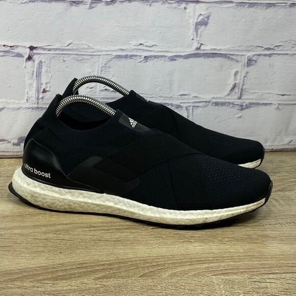 Adidas Ultraboost Slip On DNA Black Running Shoes Women's 9 Athletic Sneakers - Picture 3 of 8